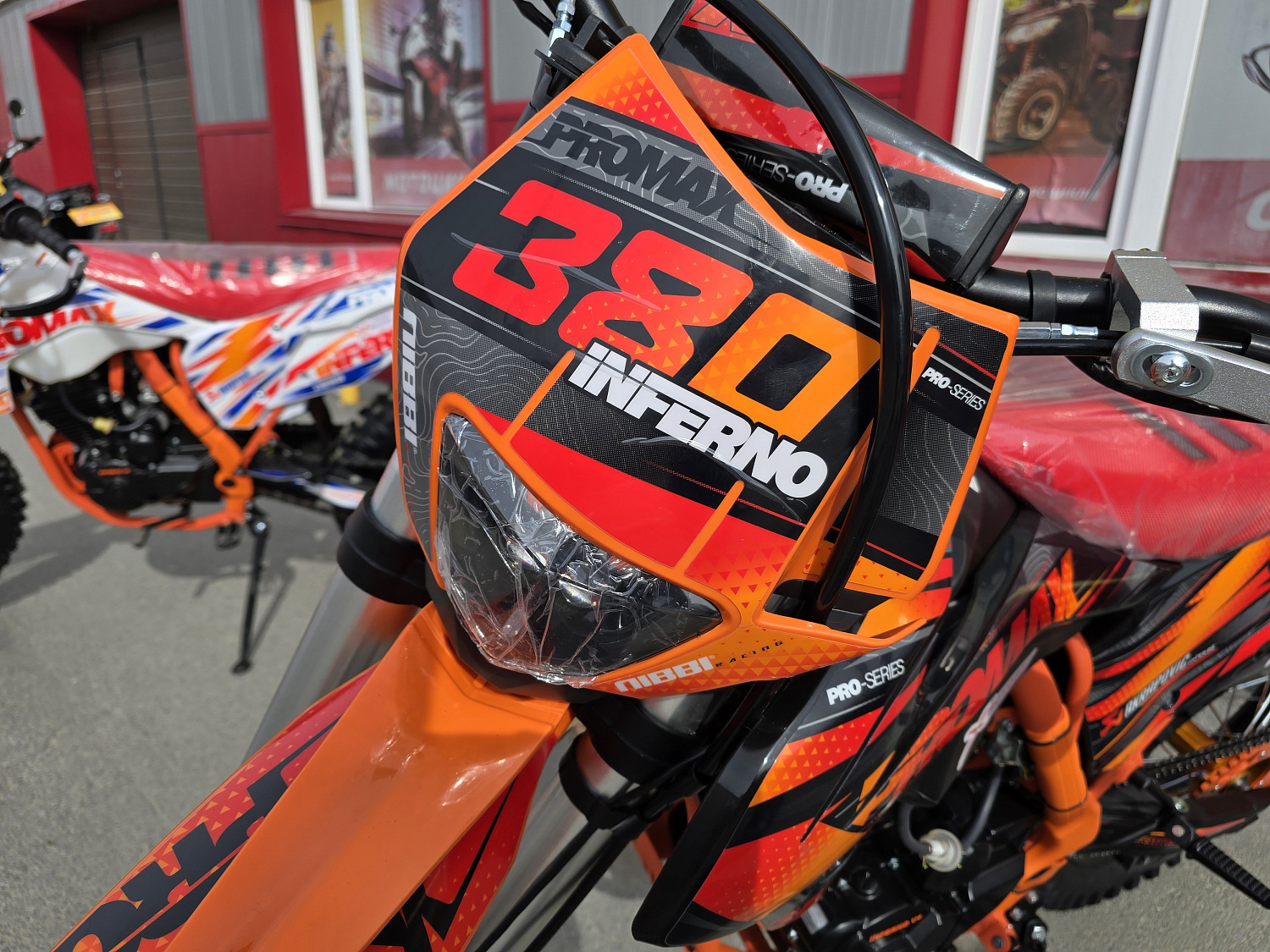 Кроссовый мотоцикл PROMAX INFERNO 380 (4 valves, 5 gears) в Новосибирске