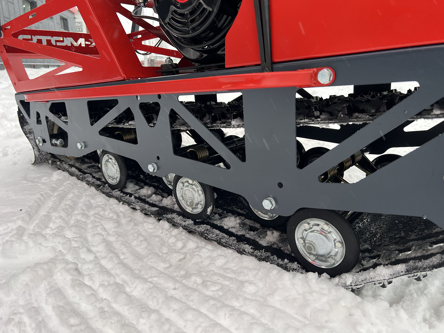 Мотобуксировщик EX-MOTO SNOWDOG S500 15л.с в Новосибирске