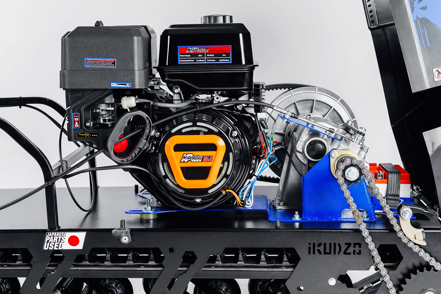 МОТОБУКСИРОВЩИК IKUDZO LONG 2.0 1700/500 EKR19 в Новосибирске