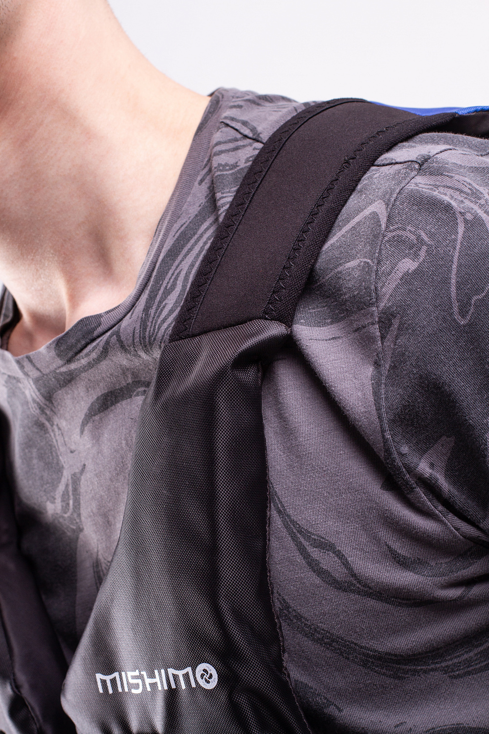 Жилет спасательный MISHIMO PRO Премиум качества Черно-синий в Новосибирске