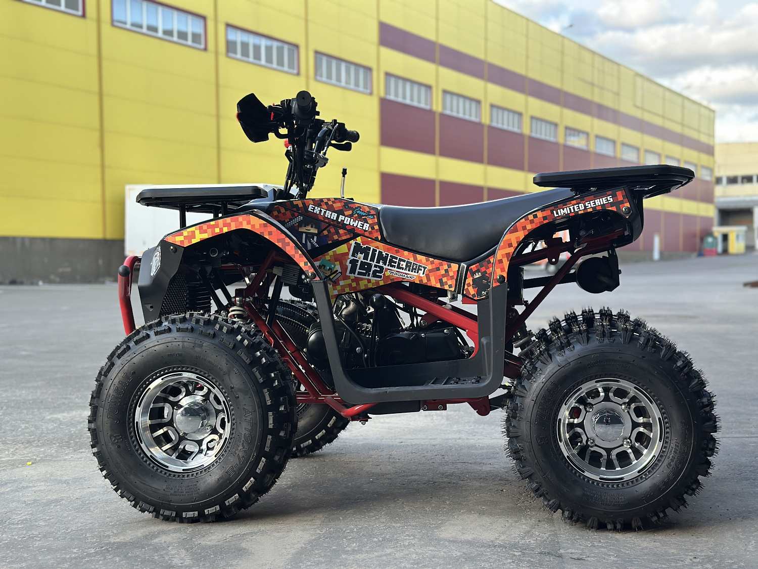 Квадроцикл PROMAX МАЙНКРАФТ 192 PRO 2025 в Новосибирске
