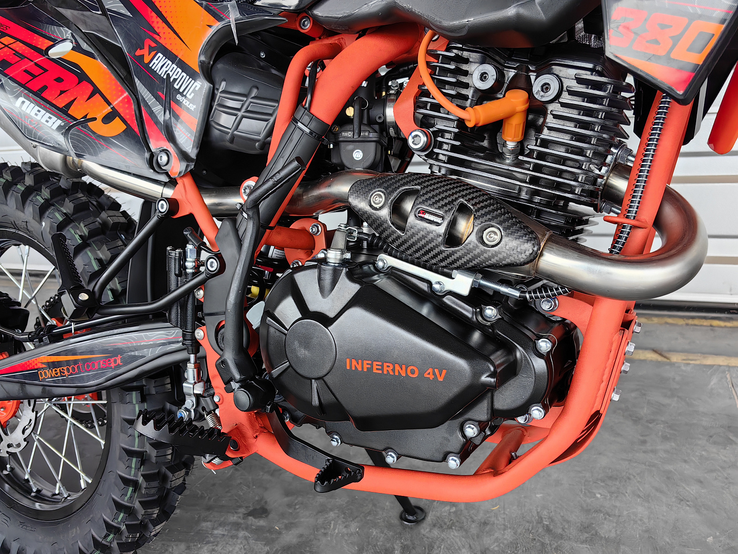 Кроссовый мотоцикл PROMAX INFERNO 380 (4 valves, 6 gears) в Новосибирске