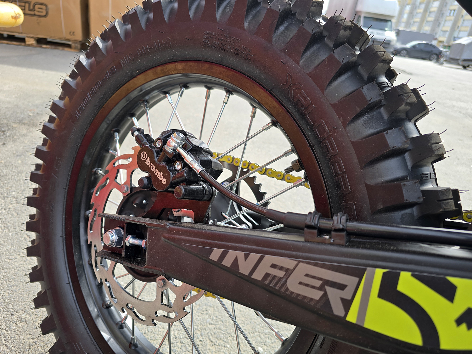 Кроссовый мотоцикл PROMAX INFERNO 380 (4 valves, 5 gears) в Новосибирске