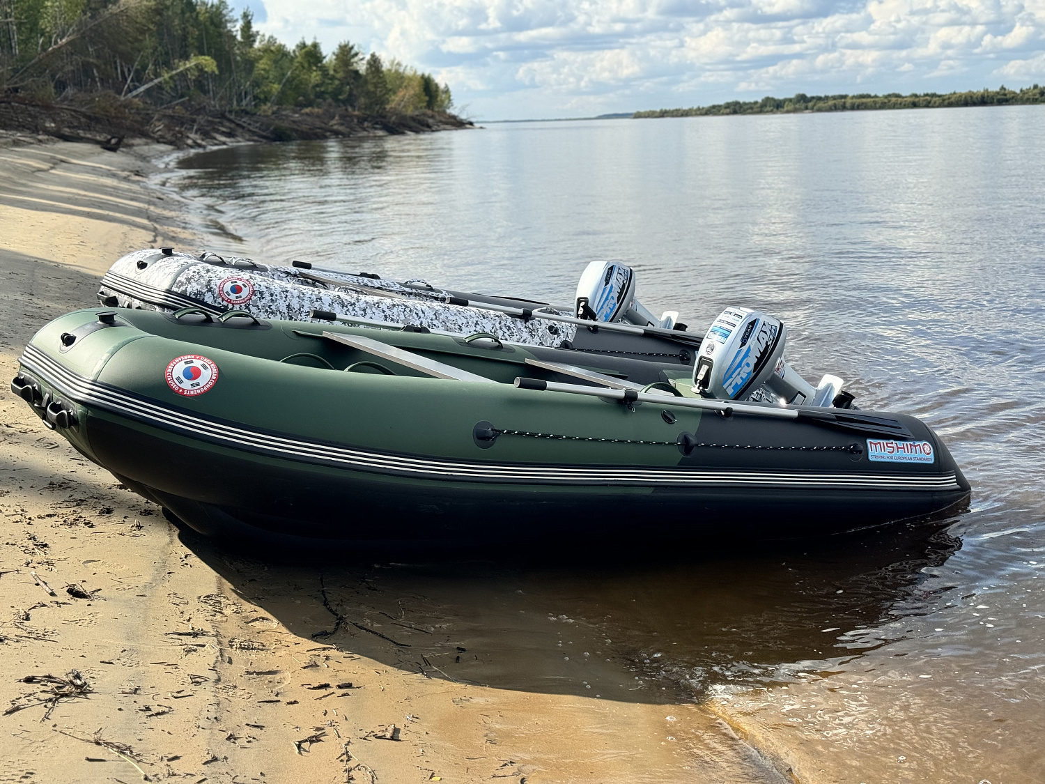 Лодка MISHIMO BIG FLOOR 420 в Новосибирске