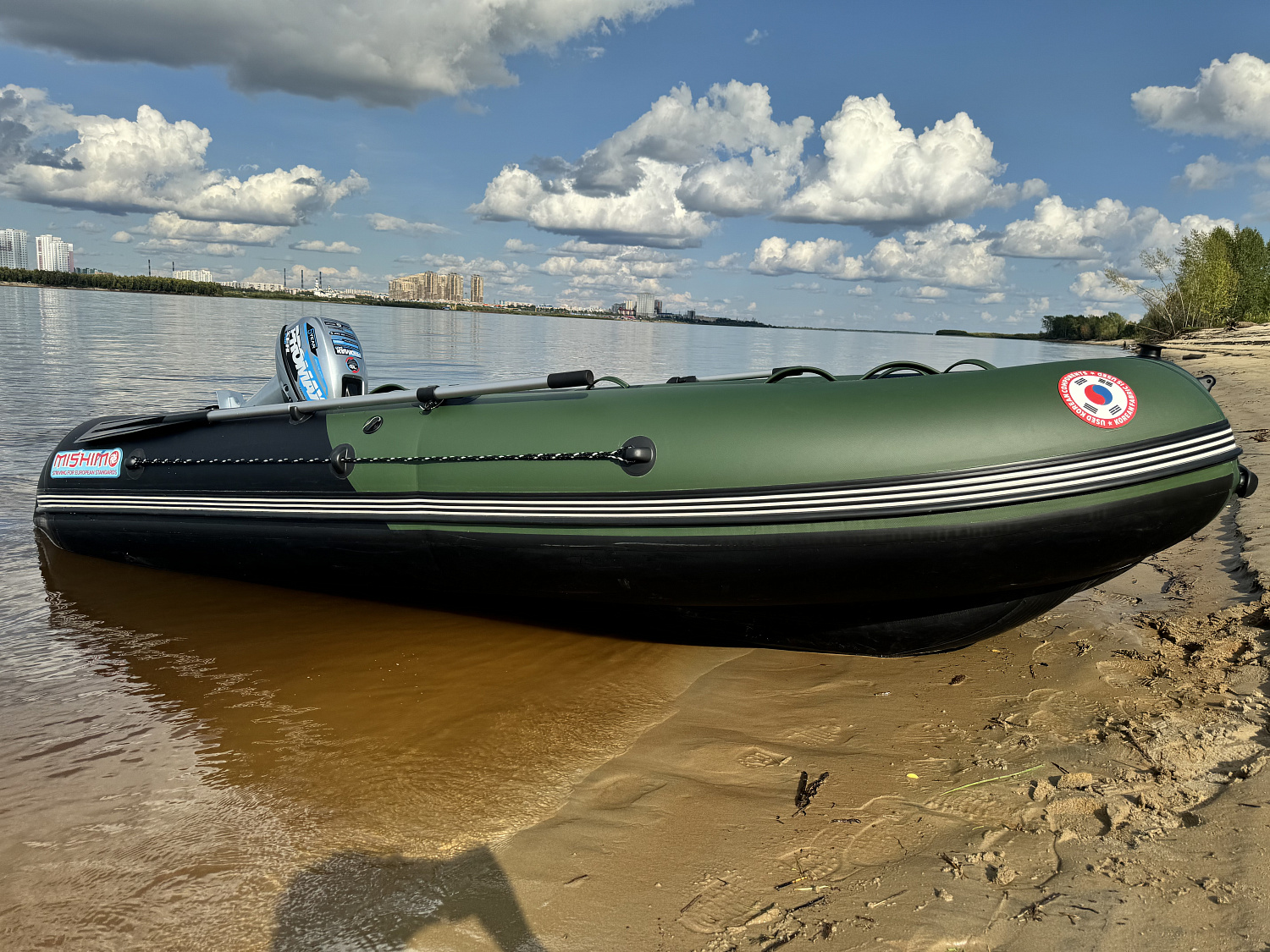 Лодка MISHIMO BIG FLOOR 380 в Новосибирске