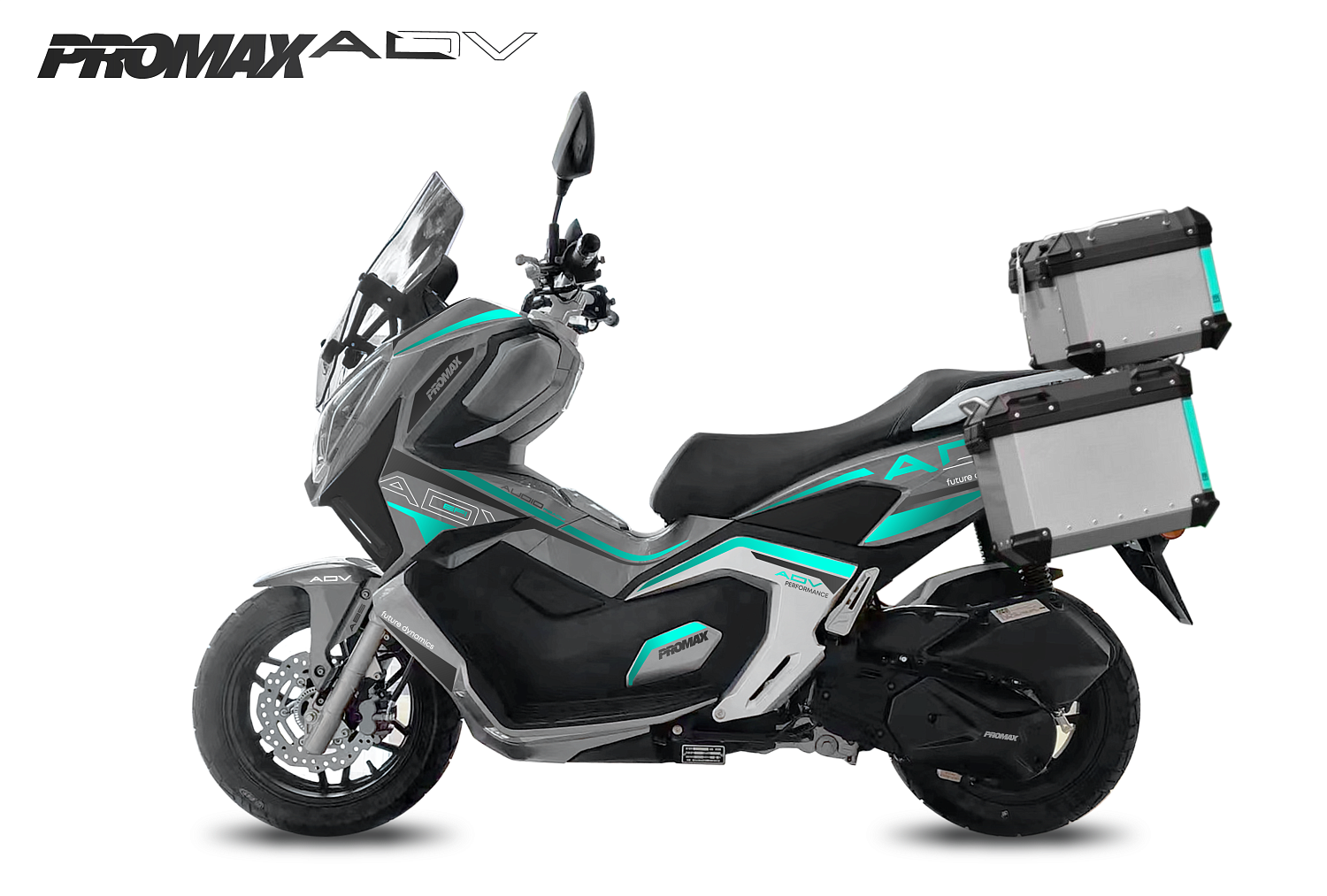 МаксиСкутер PROMAX ADV-Extra 250(49) (EFI, ABS, BOX, AUDIO) в Новосибирске