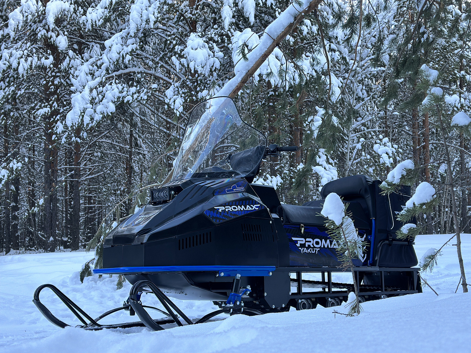 Снегоход PROMAX YAKUT 500 LONG 2.0 4T 29 в Новосибирске