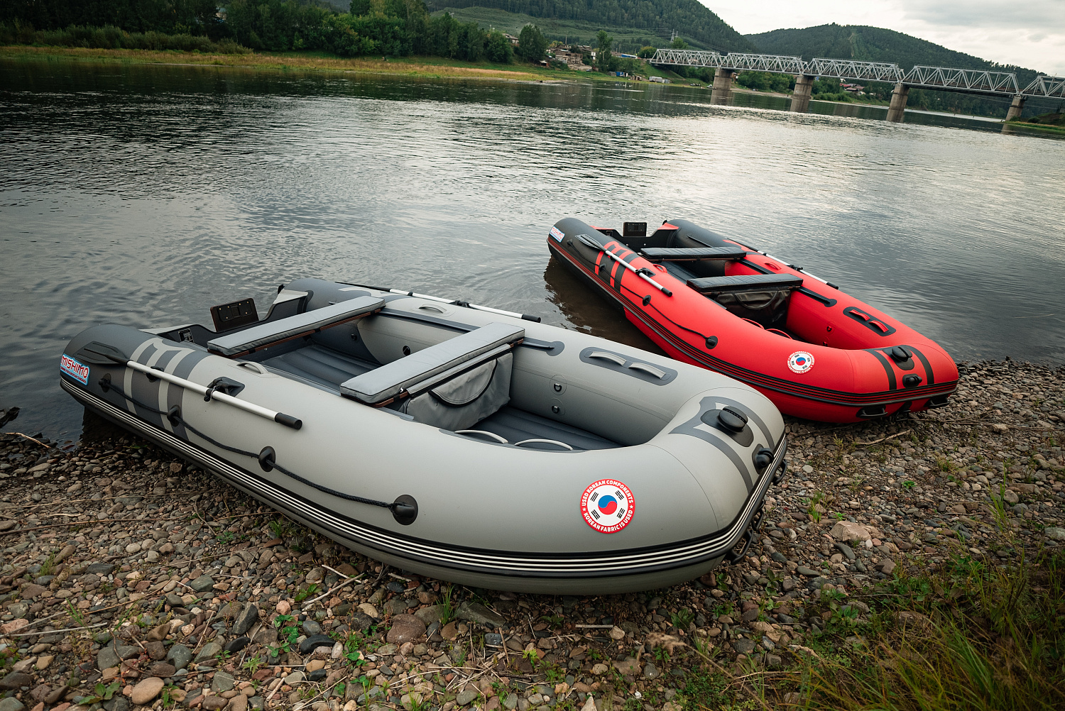 Лодка MISHIMO RIVER JET 390 под водомет в Новосибирске